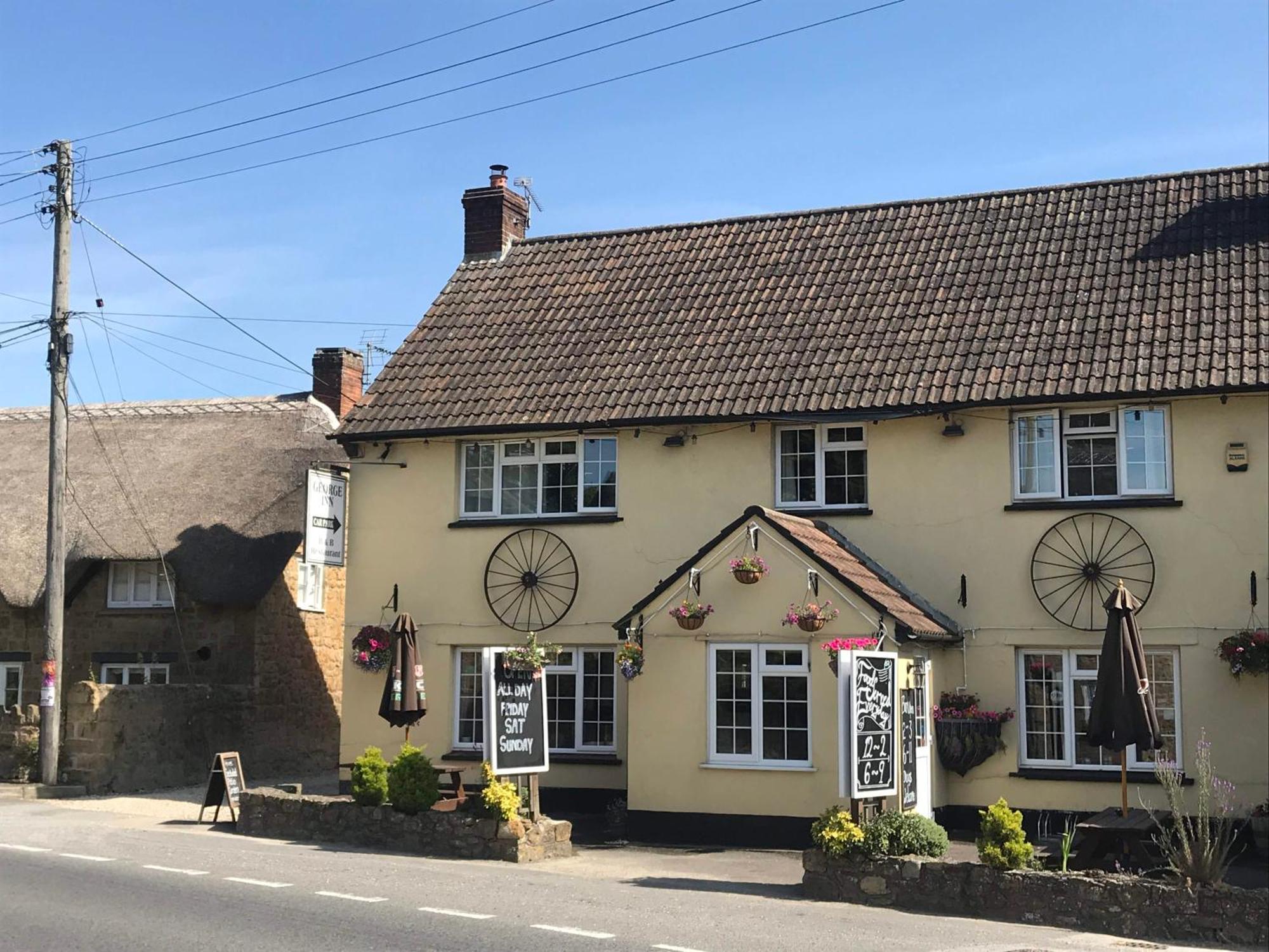 The George At Donyatt Bed and Breakfast Ilminster Buitenkant foto